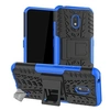 Image de Housse etui coque rigide anti choc pour Nokia 2.2 + film ecran - BLEU -