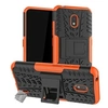 Image de Housse etui coque rigide anti choc pour Nokia 2.2 + film ecran - ORANGE -