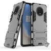 Image de Housse etui coque rigide anti choc pour OnePlus 7T + verre trempe - GRIS -