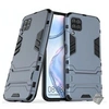 Image de Housse etui coque rigide anti choc pour Huawei P40 Lite + film ecran - BLEU FONCE -