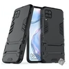 Image de Housse etui coque rigide anti choc pour Huawei P40 Lite + verre trempe - NOIR -