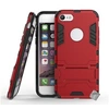 Image de Housse etui coque rigide anti choc pour Apple iPhone SE (2020) + film ecran - ROUGE -