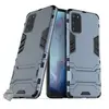 Image de Housse etui coque rigide anti choc pour Samsung Galaxy S20 + film ecran - BLEU FONCE -