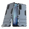 Image de Housse etui coque rigide anti choc pour Samsung Galaxy S20 Ultra + verre trempe - BLEU FONCE -
