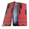 Image de Housse etui coque rigide anti choc pour Samsung Galaxy S20 Ultra + verre trempe - ROUGE -
