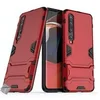 Image de Housse etui coque rigide anti choc pour Xiaomi Mi 10 / Mi 10 Pro + film ecran - ROUGE -