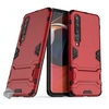 Image de Housse etui coque rigide anti choc pour Xiaomi Mi 10 / Mi 10 Pro + verre trempe - ROUGE -