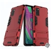 Image de Housse etui coque rigide anti choc pour Samsung Galaxy A41 + film ecran - ROUGE -