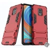 Image de Housse etui coque rigide anti choc pour Xiaomi Redmi Note 9 Pro + film ecran - ROUGE -