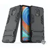 Image de Housse etui coque rigide anti choc pour Xiaomi Redmi Note 9 Pro + verre trempe - NOIR -