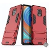 Image de Housse etui coque rigide anti choc pour Xiaomi Redmi Note 9 Pro + verre trempe - ROUGE -