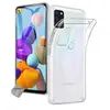 Image de Coque silicone gel fine pour Samsung Galaxy A21s + film ecran - TPU TRANSPARENT -