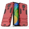 Image de Housse etui coque rigide anti choc pour Xiaomi Redmi Note 9 + film ecran - ROUGE -