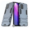 Image de Housse etui coque rigide anti choc pour Xiaomi Mi 10 Lite 5G + verre trempe - BLEU FONCE -