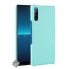Image de Housse etui coque rigide simili cuir crocodile pour Sony Xperia L4 + film ecran - BLEU CLAIR -