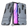 Image de Housse etui coque rigide anti choc pour Xiaomi Redmi 9 + verre trempe - BLEU FONCE -