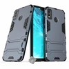 Image de Housse etui coque rigide anti choc pour Huawei Honor 9X Lite + film ecran - BLEU FONCE -