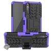 Image de Housse etui coque rigide anti choc pour Sony Xperia 10 II + film ecran - MAUVE -
