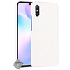 Image de Housse etui coque rigide simili cuir crocodile pour Xiaomi Redmi 9A + film ecran - BLANC -