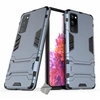 Image de Housse etui coque rigide anti choc pour Samsung Galaxy S20 FE 5G + film ecran - BLEU FONCE -