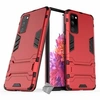 Image de Housse etui coque rigide anti choc pour Samsung Galaxy S20 FE 5G + film ecran - ROUGE -