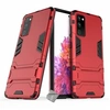 Image de Housse etui coque rigide anti choc pour Samsung Galaxy S20 FE 5G + verre trempe - ROUGE -