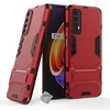 Image de Housse etui coque rigide anti choc pour Realme 7 + film ecran - ROUGE -