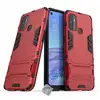 Image de Housse etui coque rigide anti choc pour Oppo A53 / A53s + film ecran - ROUGE -