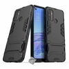 Image de Housse etui coque rigide anti choc pour Oppo A53 / A53s + verre trempe - NOIR -