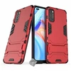 Image de Housse etui coque rigide anti choc pour Oppo Reno 4 5G + verre trempe - ROUGE -