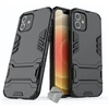 Image de Housse etui coque rigide anti choc pour Apple iPhone 12 / 12 Pro + film ecran - NOIR -