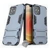 Image de Housse etui coque rigide anti choc pour Apple iPhone 12 / 12 Pro + verre trempe - BLEU FONCE -