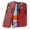 Image de Housse etui coque rigide anti choc pour Apple iPhone 12 Pro Max + verre trempe - ROUGE -
