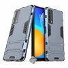 Image de Housse etui coque rigide anti choc pour Huawei P Smart (2021) + film ecran - BLEU FONCE -