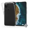 Image de Coque silicone gel fine pour Google Pixel 4a 5G + film ecran - TPU TRANSPARENT -