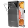 Image de Coque silicone gel fine pour Samsung Galaxy A12 / M12 + film ecran - TPU TRANSPARENT -