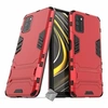 Image de Housse etui coque rigide anti choc pour Xiaomi Redmi 9T + film ecran - ROUGE -
