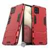 Image de Housse etui coque rigide anti choc pour Samsung Galaxy A12 / M12 + verre trempe - ROUGE -