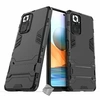Image de Housse etui coque rigide anti choc pour Xiaomi Redmi Note 10 Pro + film ecran - NOIR -