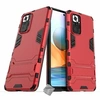 Image de Housse etui coque rigide anti choc pour Xiaomi Redmi Note 10 Pro + film ecran - ROUGE -