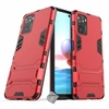 Image de Housse etui coque rigide anti choc pour Xiaomi Redmi Note 10 4G + verre trempe - ROUGE -
