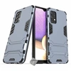 Image de Housse etui coque rigide anti choc pour Samsung Galaxy A32 4G + film ecran - BLEU FONCE -