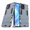Image de Housse etui coque rigide anti choc pour Xiaomi Mi 11 Lite / Mi 11 Lite 5G + verre trempe - BLEU FONCE -