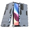 Image de Housse etui coque rigide anti choc pour Xiaomi Poco F3 / Mi 11i 5G + verre trempe - BLEU FONCE -