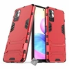 Image de Housse etui coque rigide anti choc pour Xiaomi Redmi Note 10 5G + film ecran - ROUGE -