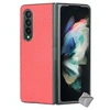 Image de Housse etui coque rigide simili cuir crocodile pour Samsung Galaxy Z Fold 3 5G - ROUGE -