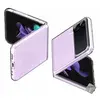 Image de Housse etui coque rigide avant arrière Samsung Galaxy Z Flip 3 5G - TRANSPARENT -
