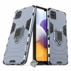 Image de Housse etui coque rigide anti choc pour Samsung Galaxy A22 5G + film ecran - BLEU FONCE -