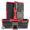 Image de Housse etui coque rigide anti choc pour Sony Xperia 10 III + film ecran - ROUGE -