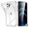 Image de Coque silicone gel fine pour Apple iPhone 13 Pro Max + film ecran - TPU TRANSPARENT -
